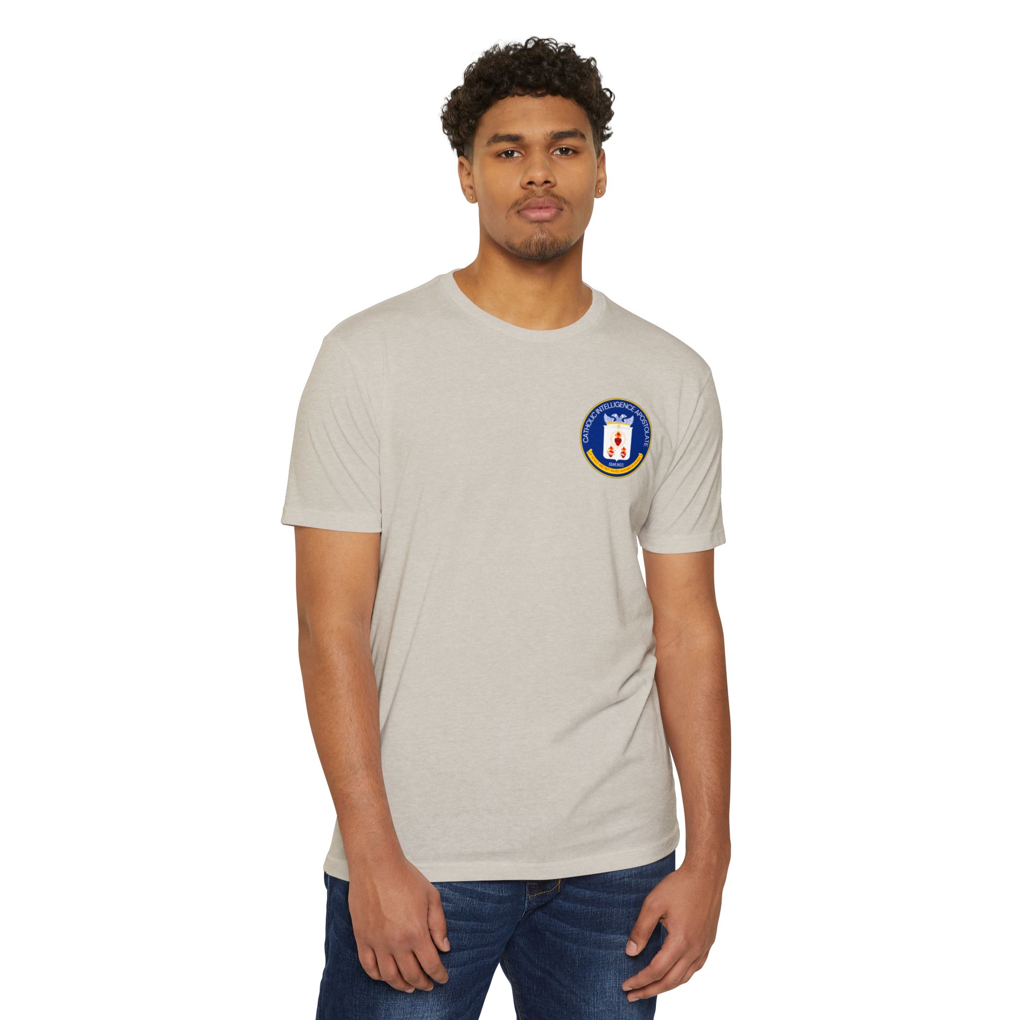 Catholic Intelligence Apostolate Unisex CVC Jersey T-shirt - Image 3
